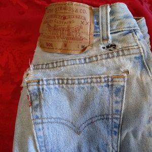 Vintage 501's